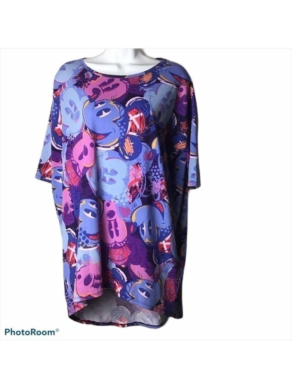 Lularoe Disney Mickey Mouse Irma Top